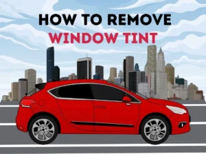 eliminar Tintado de Vidrios los coches