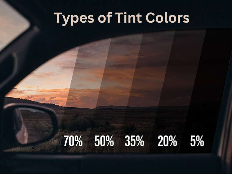Types of Tint Colors