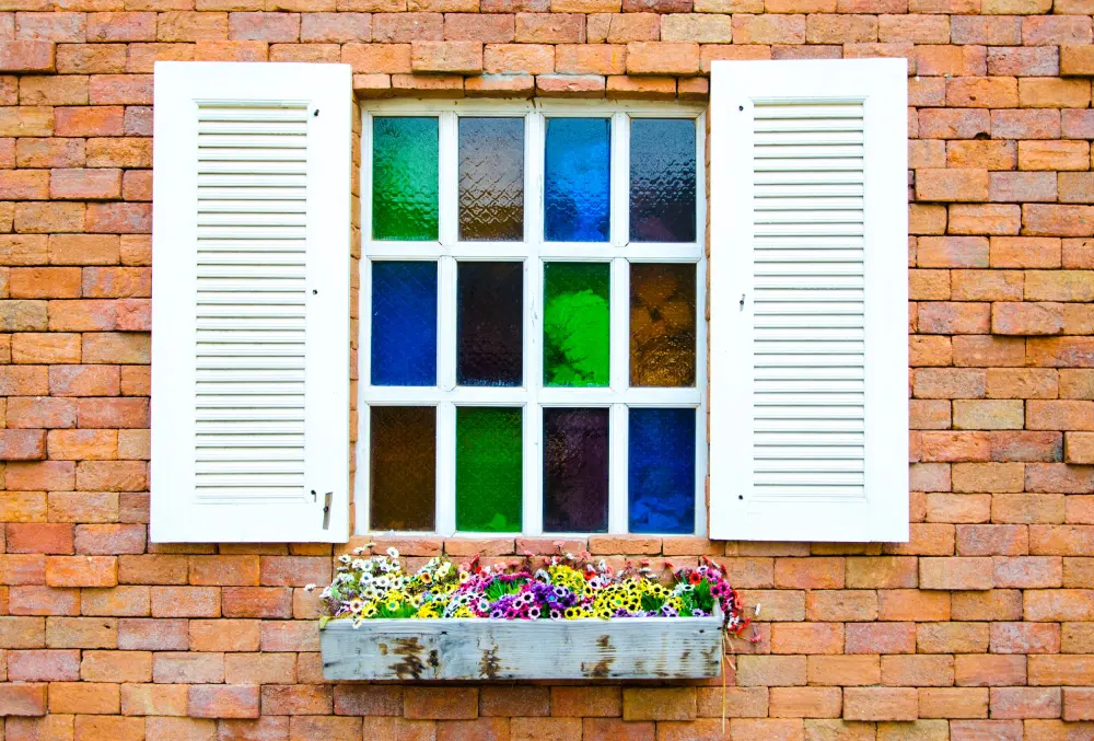 Colorful window film
