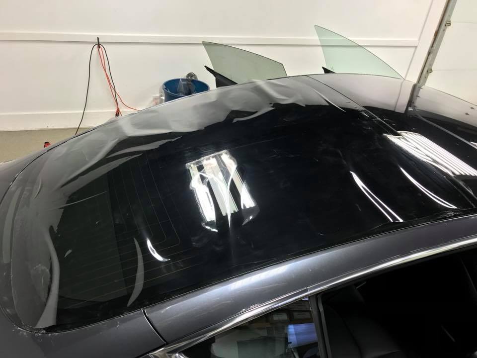 Tesla window tint